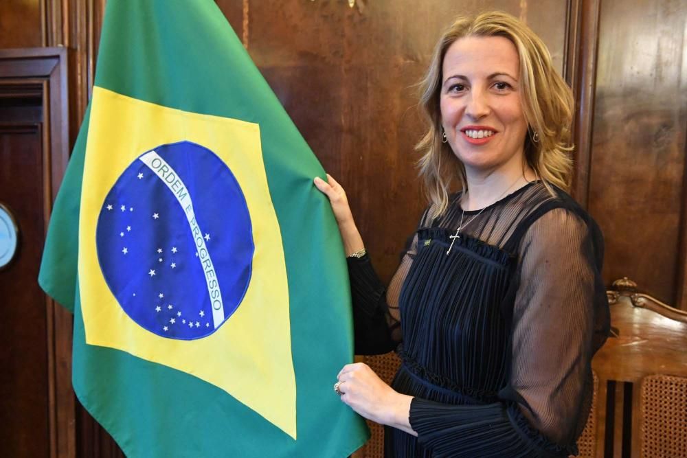 La cónsul honoraria de Brasil nombrada en A Coruña