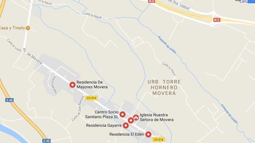 Incendiado una casa de herramientas, una zona de arbolado y una caravana en Movera