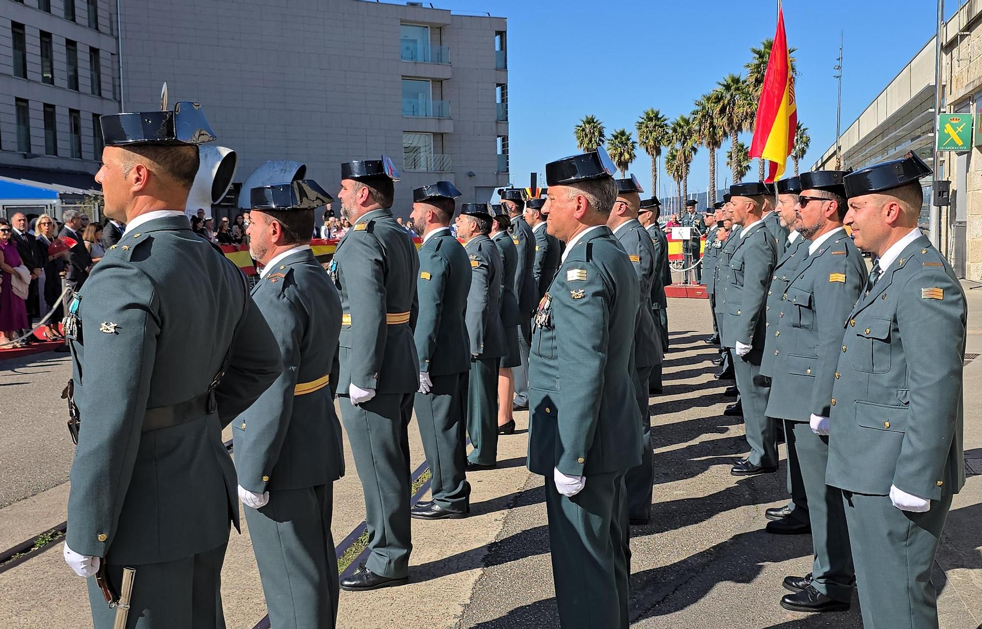 La Guardia Civil celebra en Vigo el día de su patrona, la Virgen del Pilar