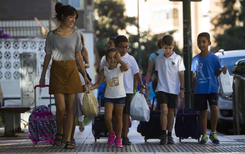 Inicio del curso escolar en el Sanchis Yago