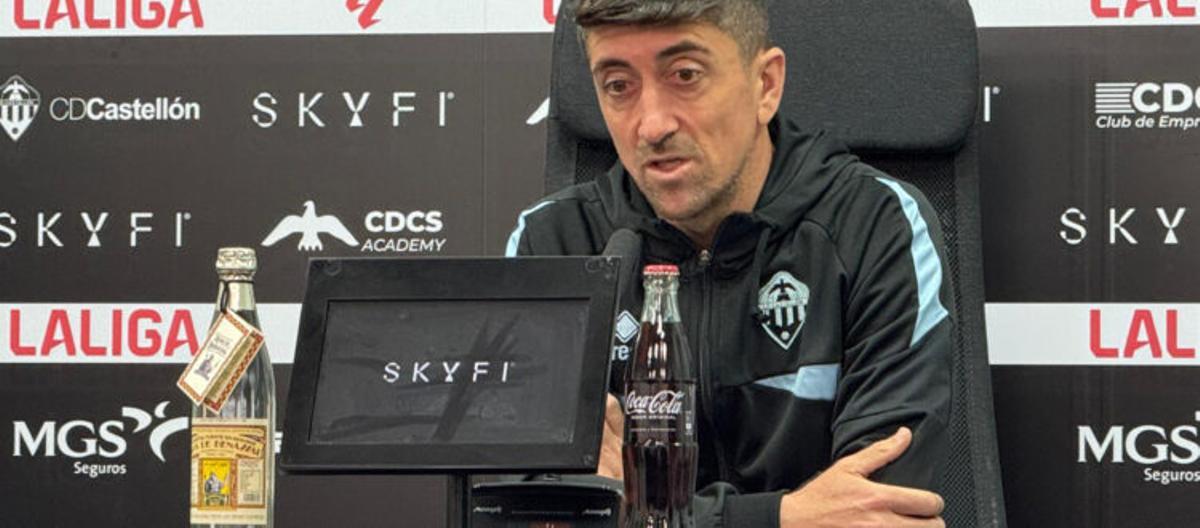 Pablo Hernández, en rueda de prensa.