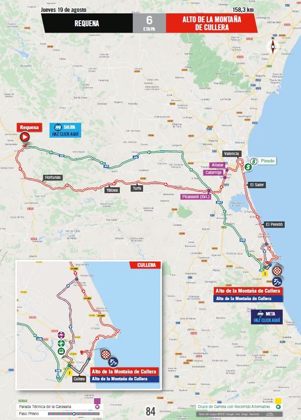 Recorrido etapa 6