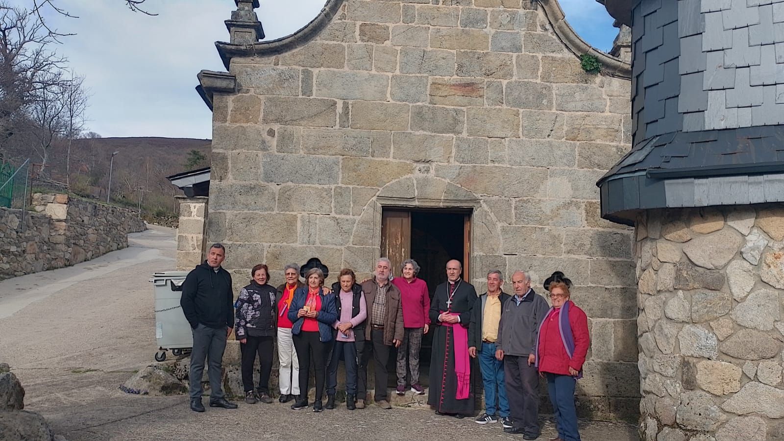 Obispo de Astorga en Aciberos