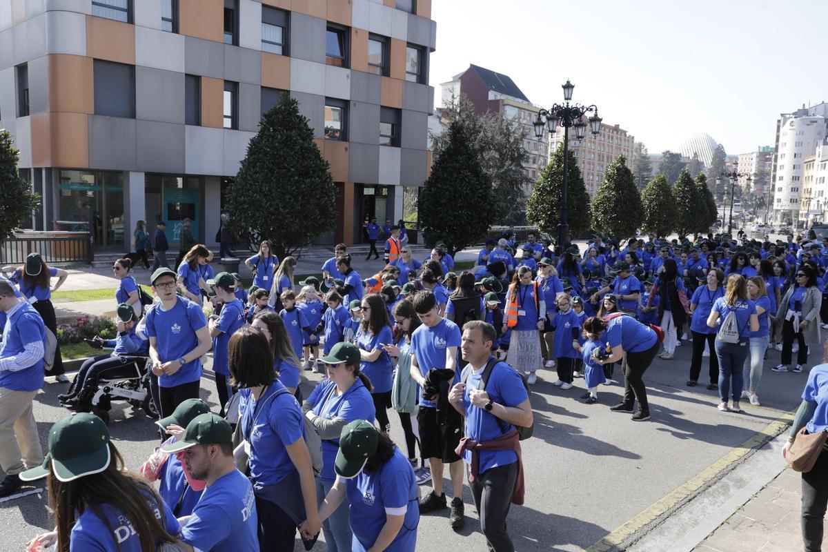 Marcha por la dignidad de la Fundación Vinjoy