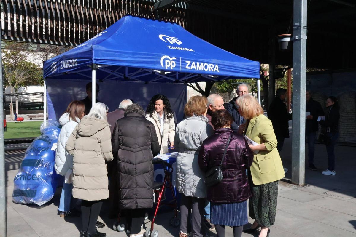 Mesa Electoral del Partido Popular de Zamora.