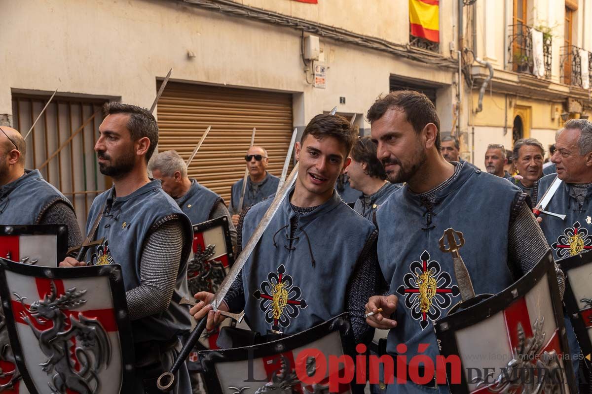 Procesión del día 3 en Caravaca (bando Cristiano)