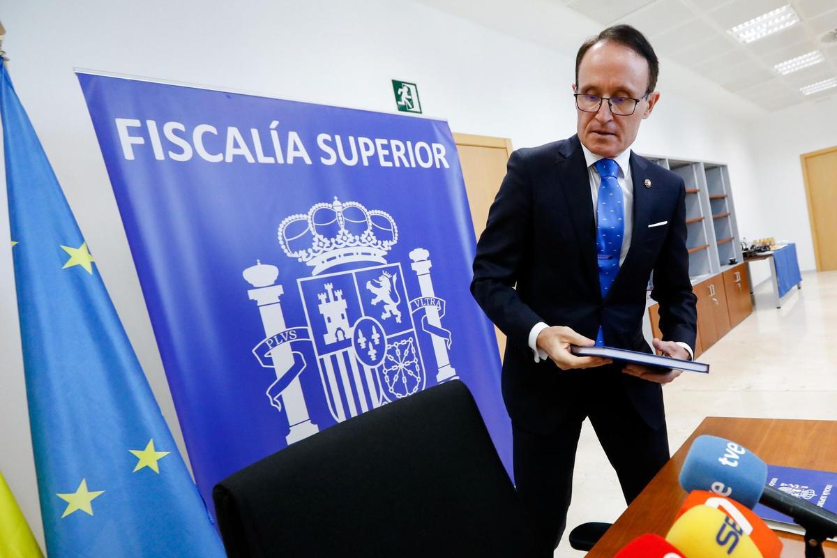 El fiscal superior de la Región de Murcia, José Luis Díaz Manzanera.