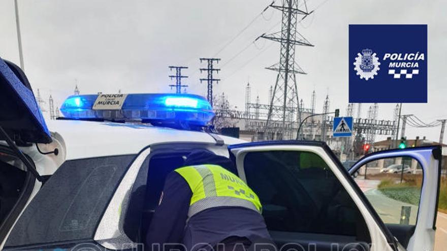 La Policía Local de Murcia arresta a un hombre por quebrantar una orden de alejamiento