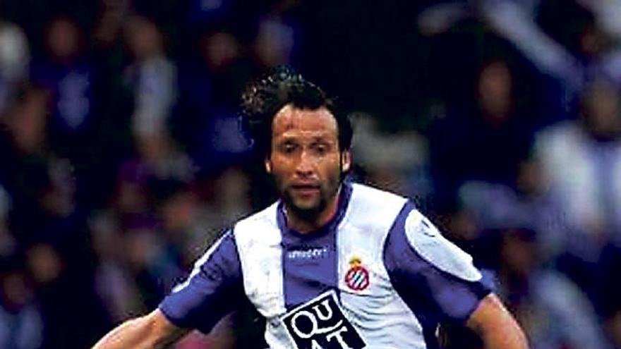 Clase. Rufete se hace hueco en el once del Espanyol.