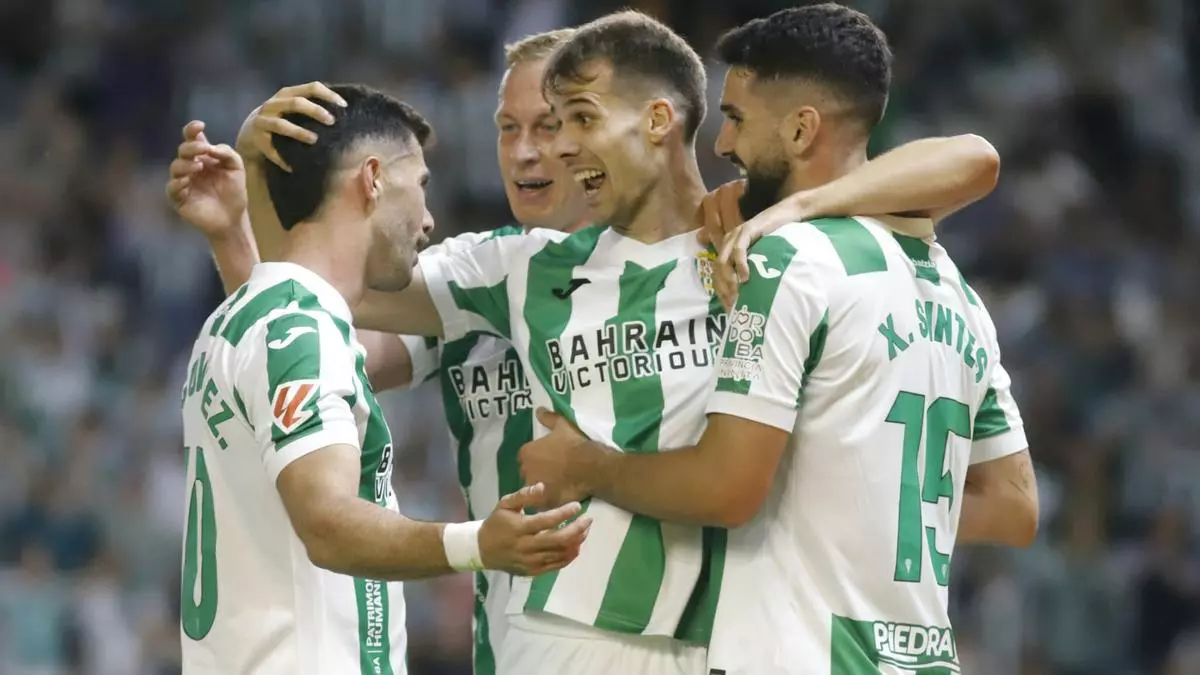 El Córdoba CF acaba sin fuelle y cae sobre la bocina con el Mirandés
