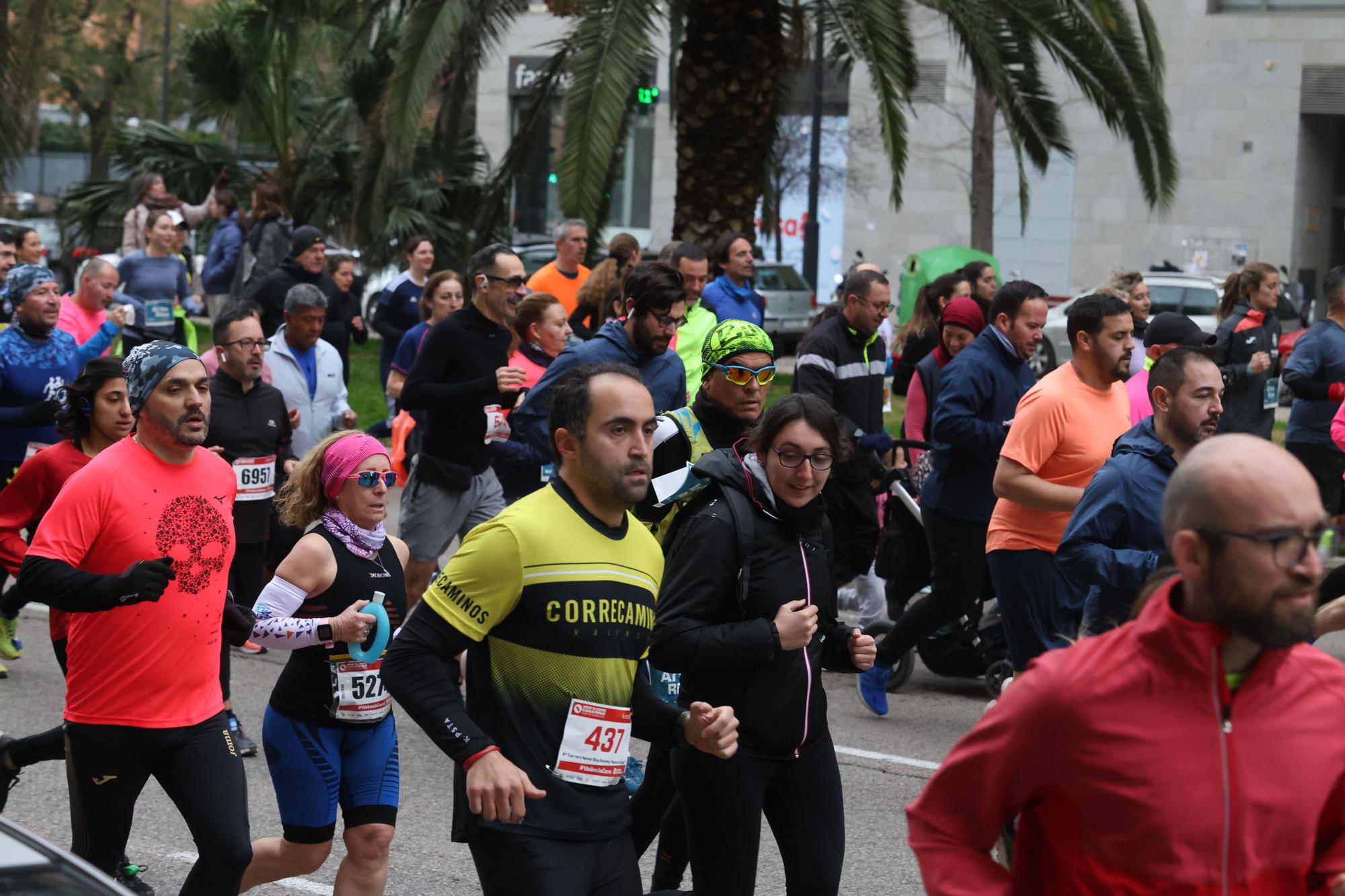 Carrera Never Stop Running del  Circuito Carreras de Valencia