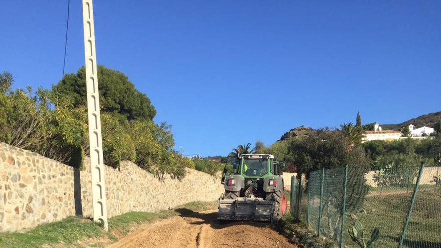 Les obres al camí ja s&#039;estan executant.