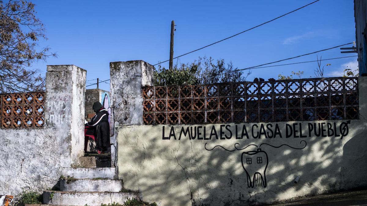 El centro social La Muela, situado en la Ribera del Marco de Cáceres.