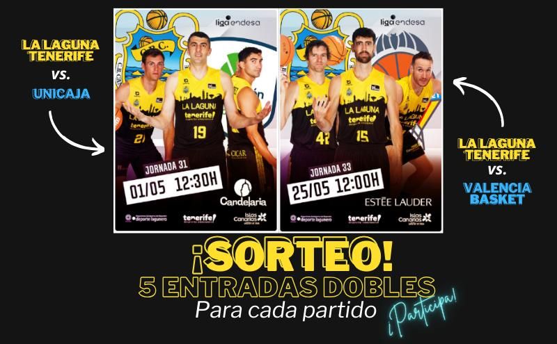 Sorteo de los partidos de mayo de La Laguna Tenerife