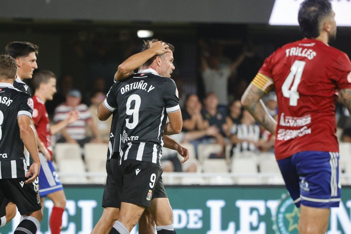 La victoria del FC Cartagena sobre el Tarazona, en imágenes