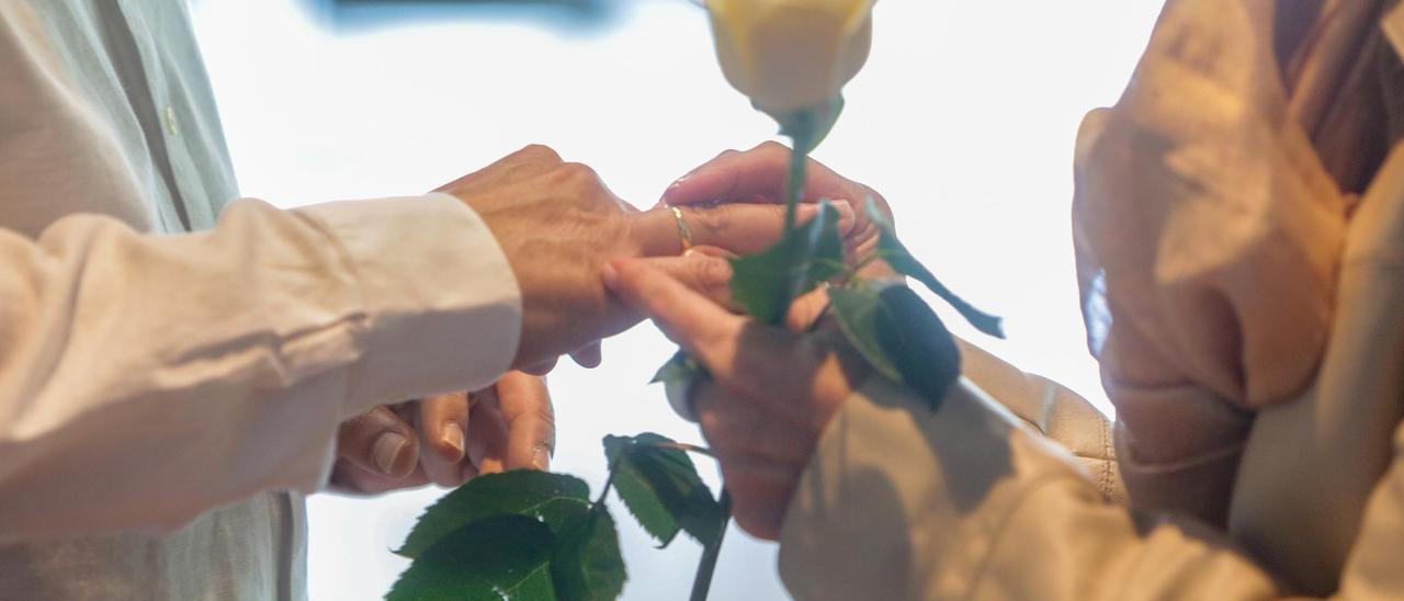 Una boda.