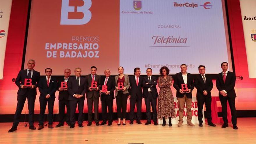 Mañana se premia a los mejores empresarios del año de Badajoz