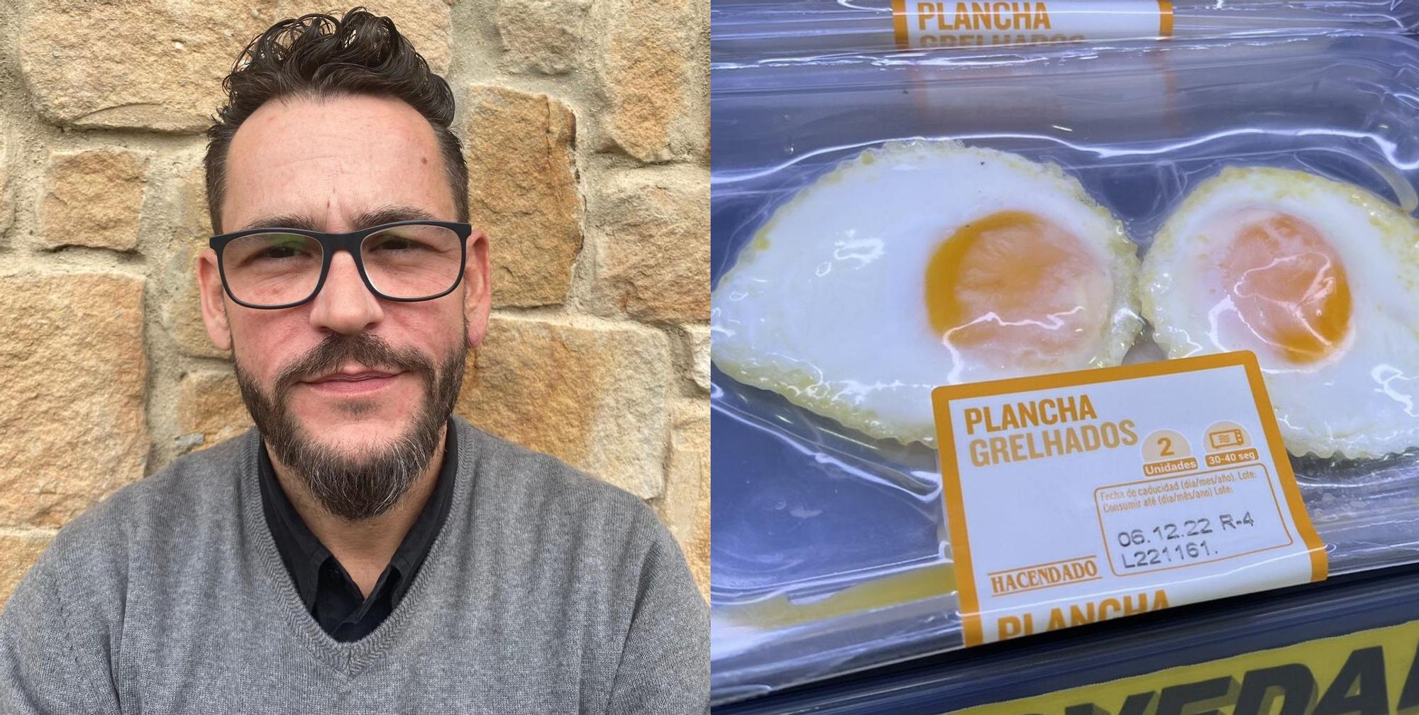 Javier Yzuel, inventor de los huevos fritos refrigerados