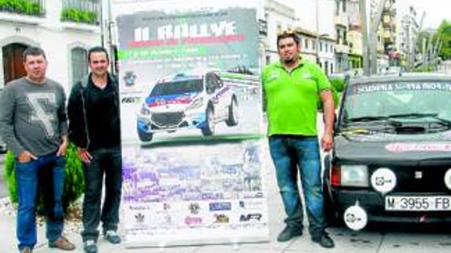 Arranca el Rali &#039;Ciudad de Pozoblanco&#039; con la ceremonia de salida en el bulevar