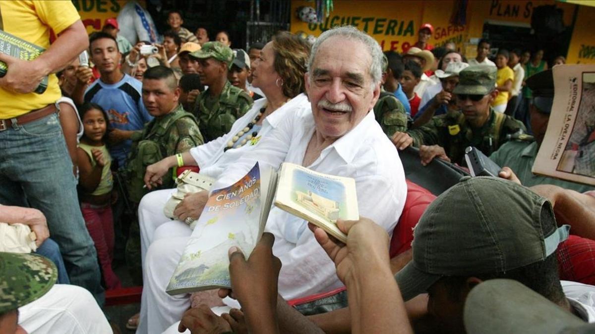 Gabriel García Márquez, en Colombia en el año 2007.