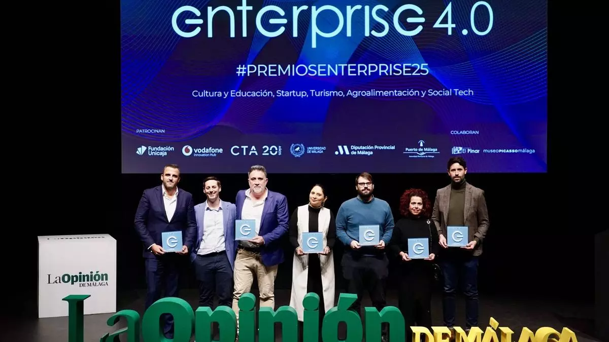 XV Premios Enterprise 4.0: galardones a la Málaga innovadora y tecnológica