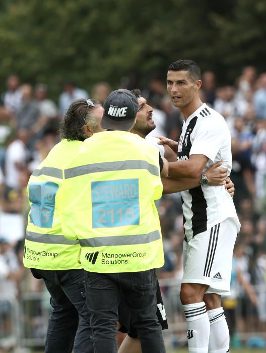 El debut de Cristiano Ronaldo con la Juve, en imág