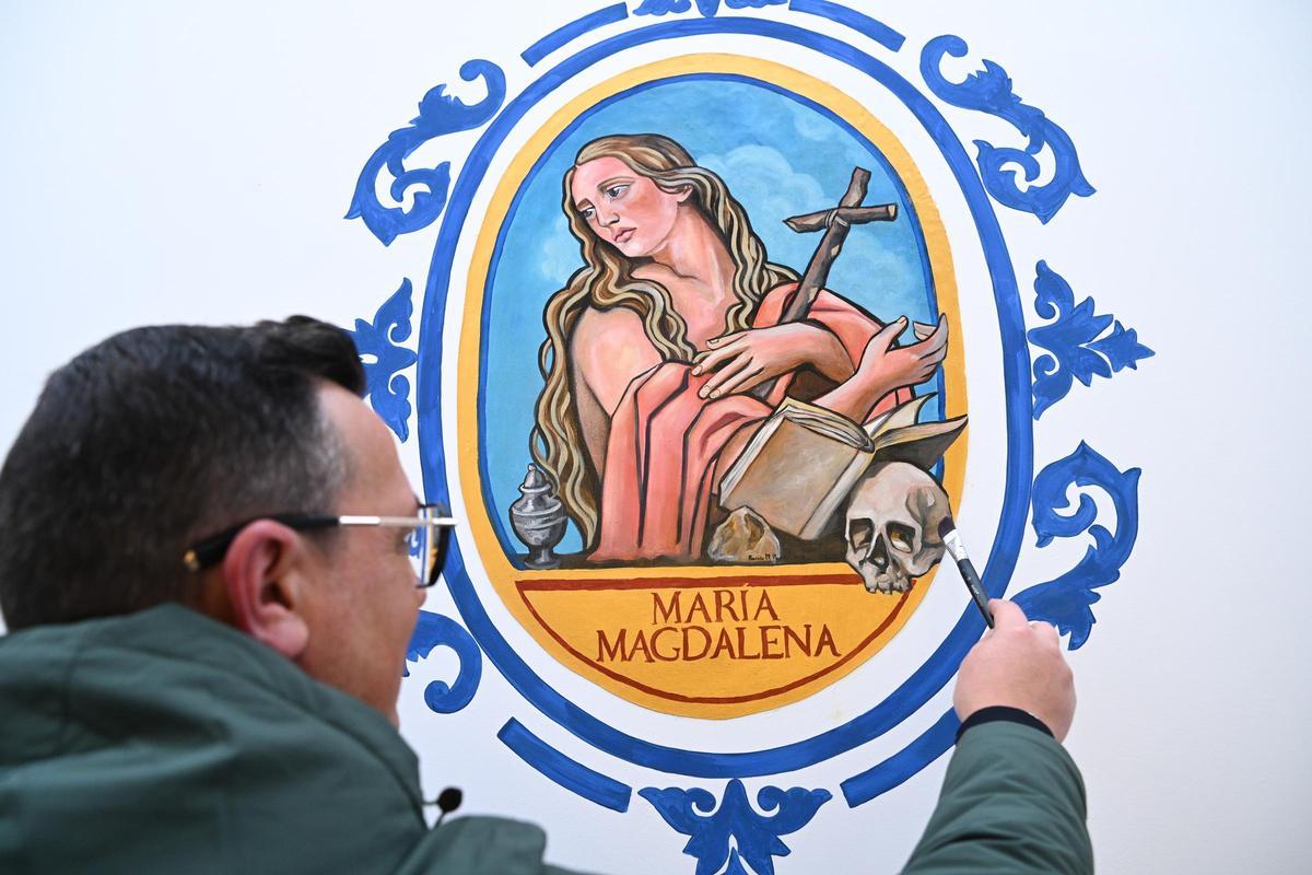 El sacerdote de Crevillent que pintó los frescos de la iglesia de La Marina en Elche