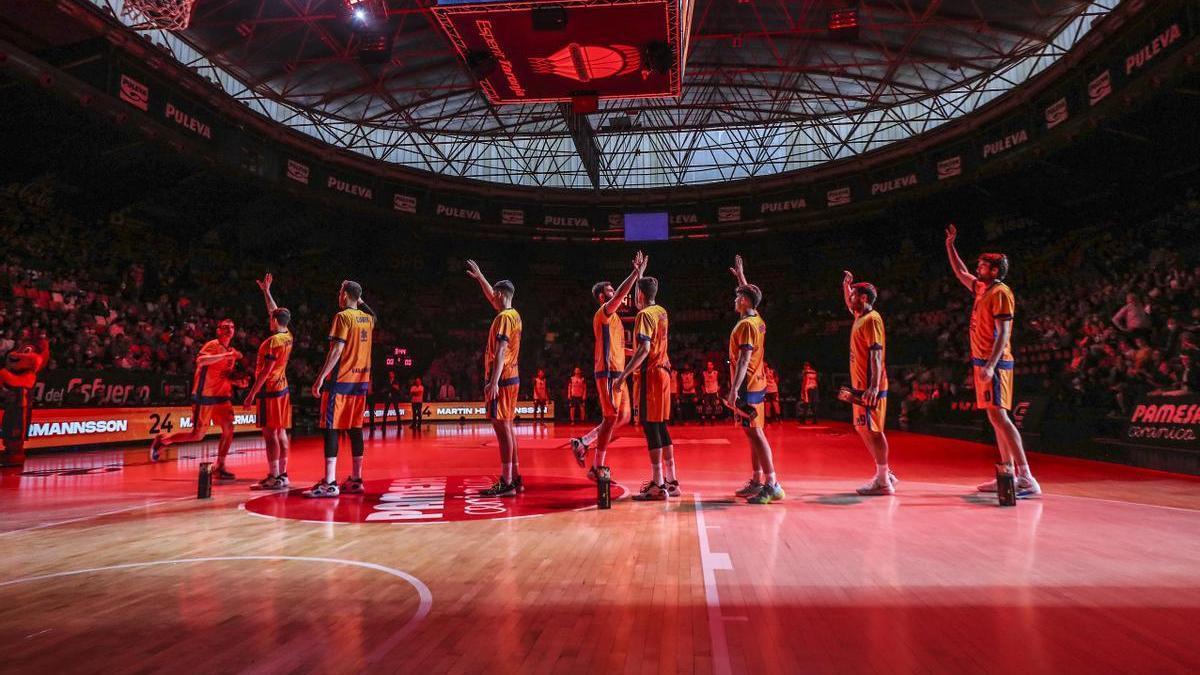 La Fonteta, en el partido de cuartos de final contra el Boulogne Metropolitans 92