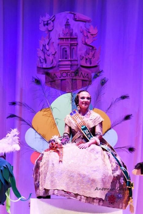 Fallas 2018. Presentación ganadora de Na Jordana