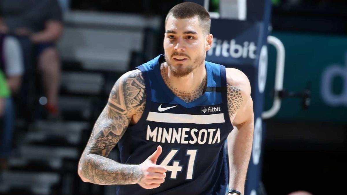 Juancho Hernangómez, con los Timberwolves