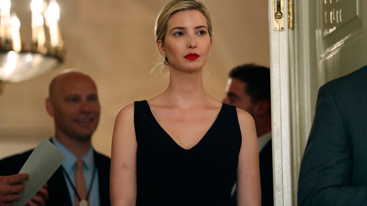 Ivanka Trump con vestido de 10 euros