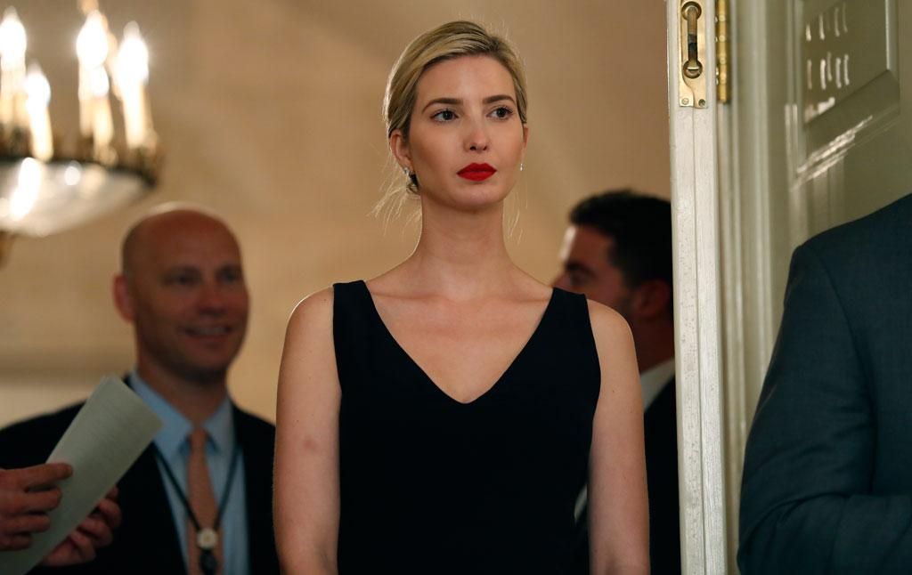 Ivanka Trump con vestido de 10 euros
