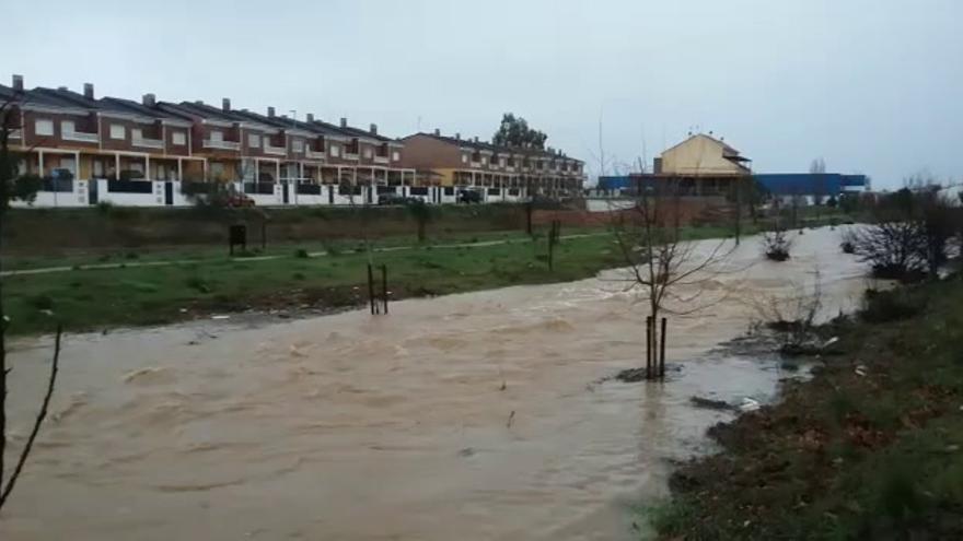 Tromba de agua en Cáceres