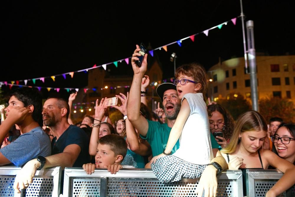 Concert de Doctor Prats a la plaça Sant Domènec