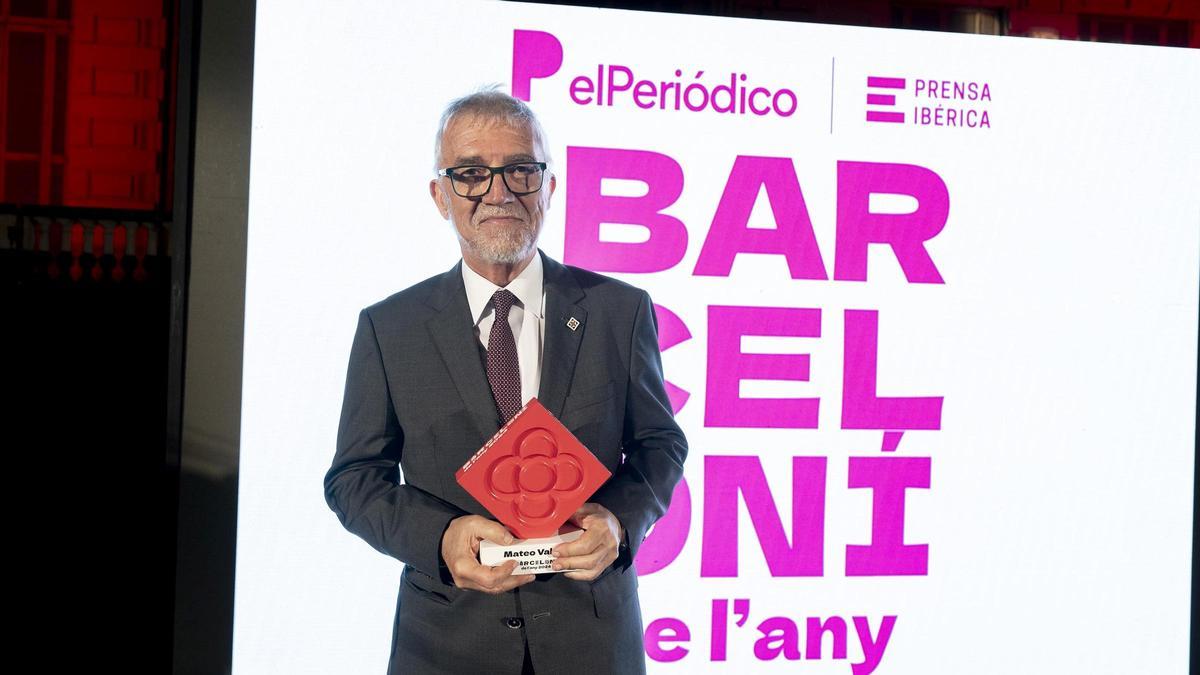 Mateo Valero, 'Barceloní de l'Any' 2024