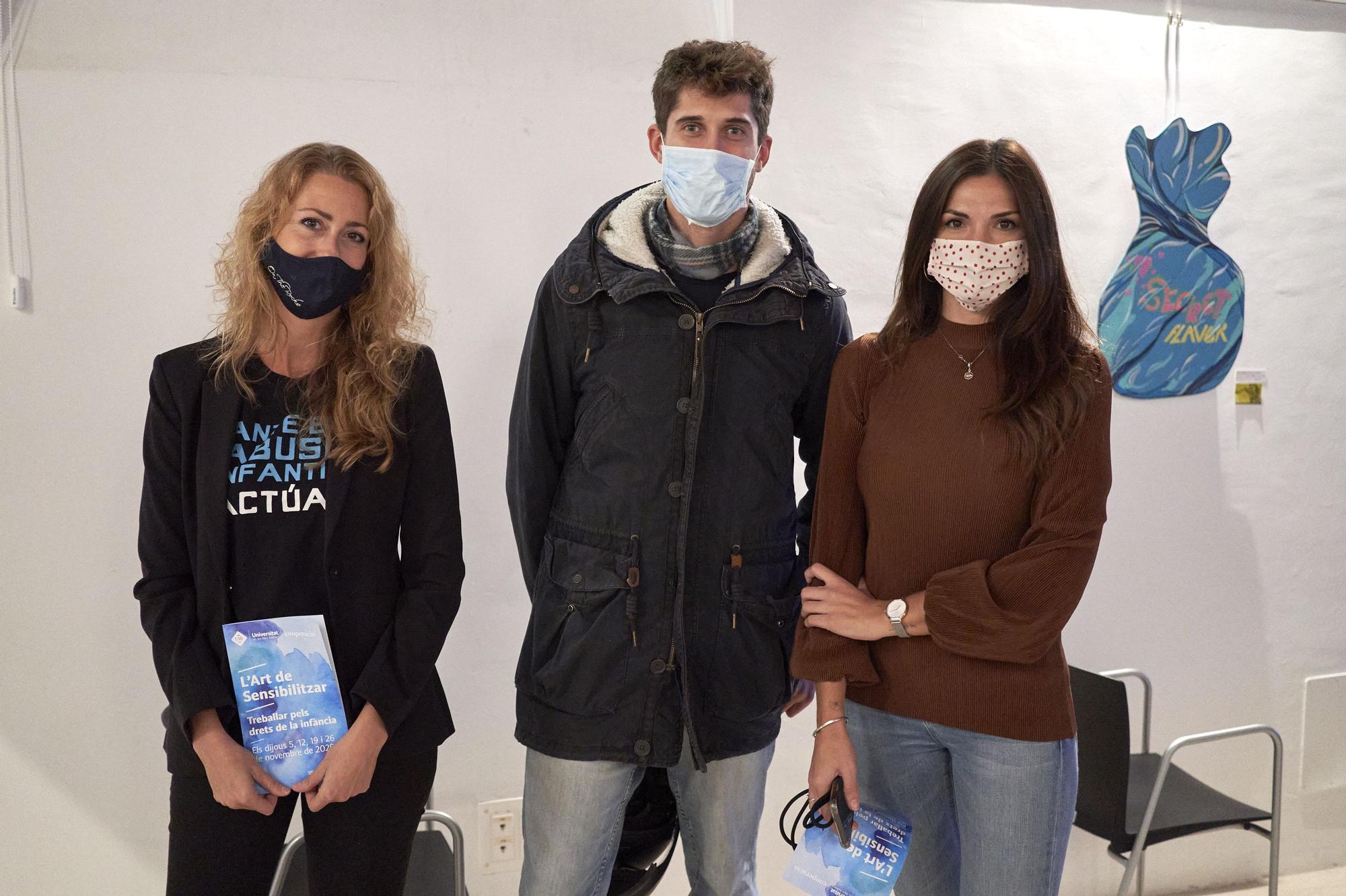 Arantxa Prieto, Jaime Sureda y Estefanía Moll.