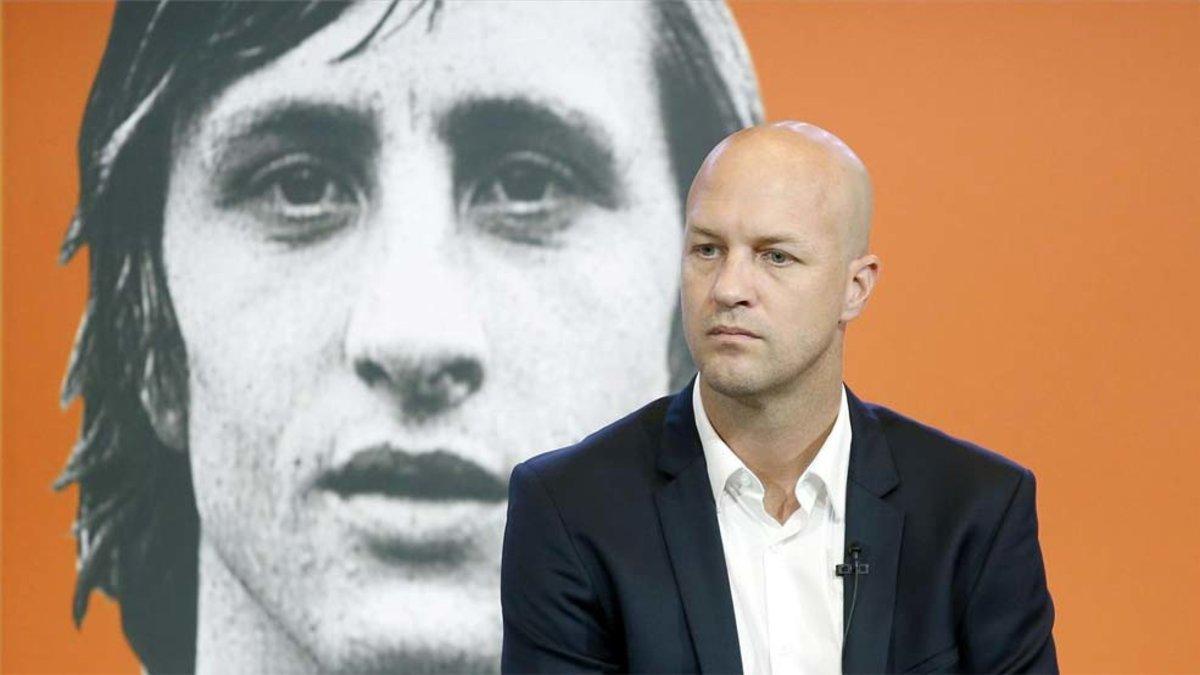 Johan Cruyff siempre está en la mente de su hijo Jordi