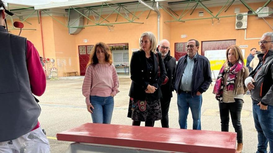 Las concejalas Mercedes
Bernabé y Belén López visitaron el
Centro de Formación. ayto.murcia