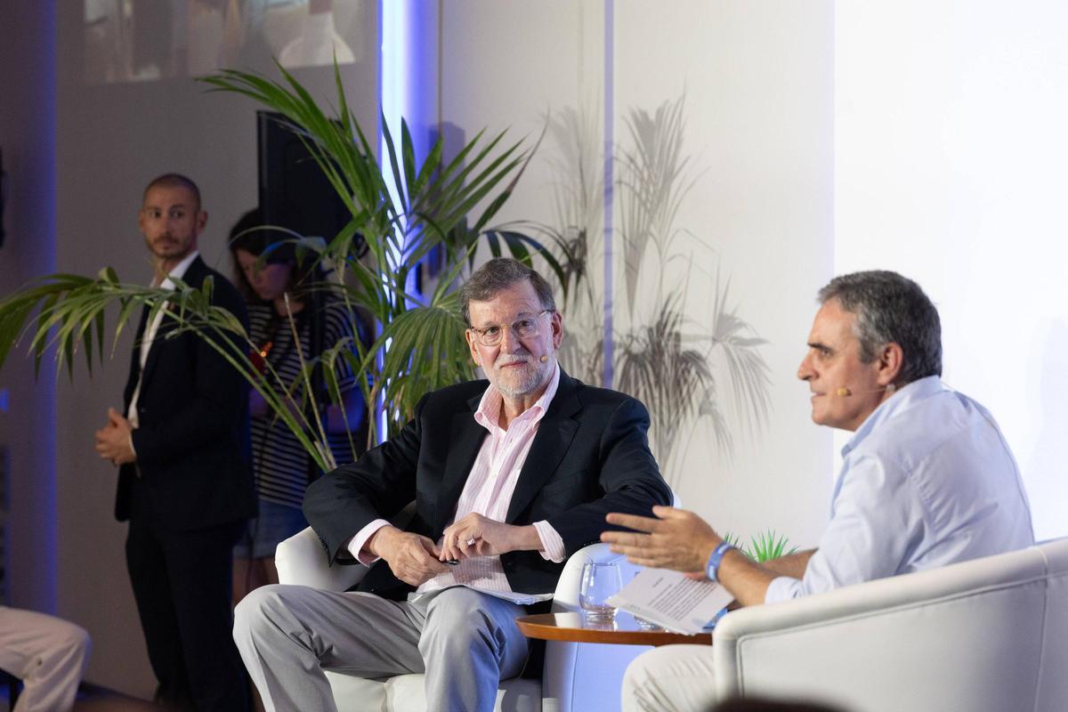 Mira aquí todas las imágenes de la visita del expresidente Mariano Rajoy en Ibiza