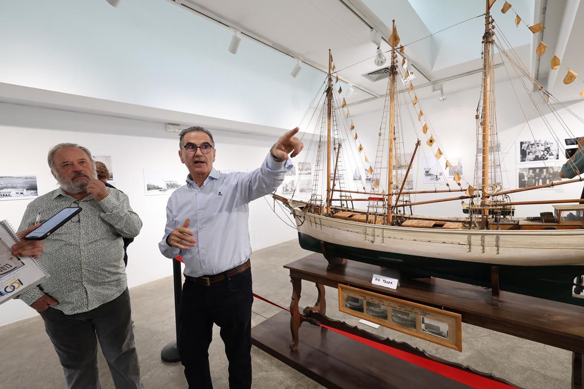 Todas las imágenes de la presentación de la exposición de los 100 años del Club Náutico de Ibiza en sa Nostra