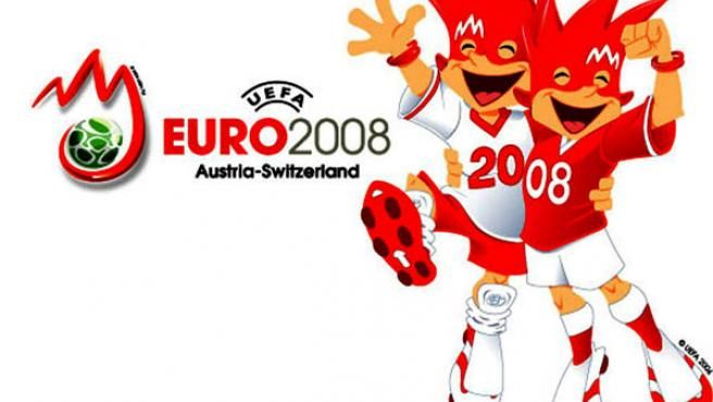 Tris y Flix, las mascotas de la Euro 2008 diseñadas por Warner Bros