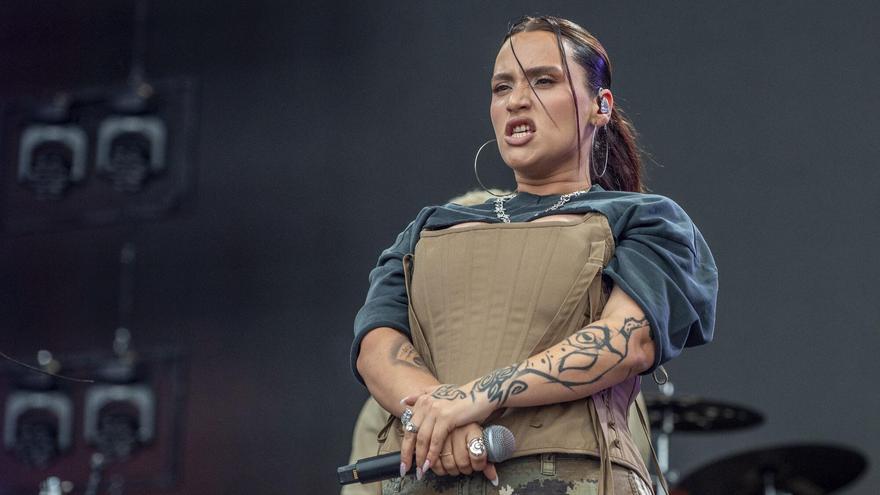 Lia Kali en el festival Cruïlla, en el Parc del Fòrum