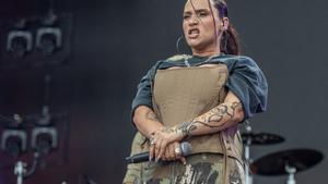 Lia Kali en el festival Cruïlla, en el Parc del Fòrum