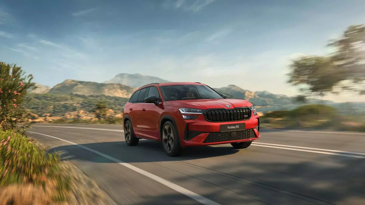 ?koda presenta el nuevo Kodiaq RS con un motor ms potente y equipamiento de ltima generacin
