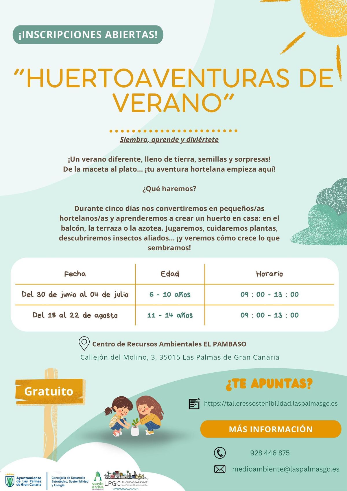 Cartel Huertoaventuras