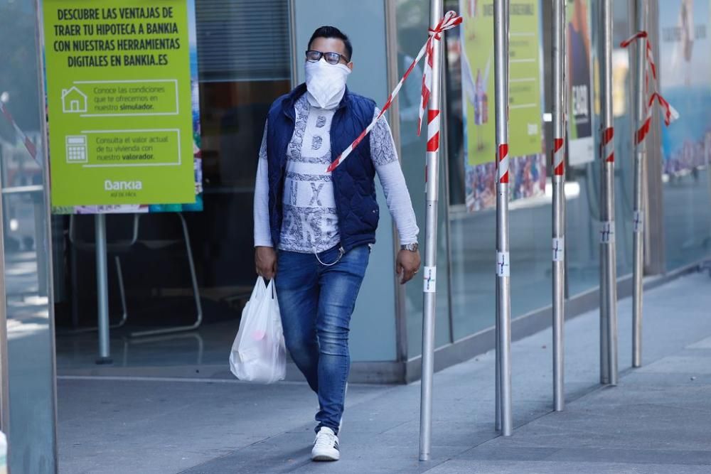 Coronavirus en Murcia: Así está viviendo Murcia su primer día de "aislamiento social"