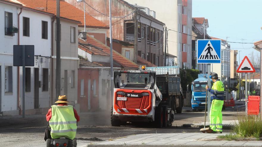 Más seguridad para el vial que une As Sinas con el centro de Vilanova