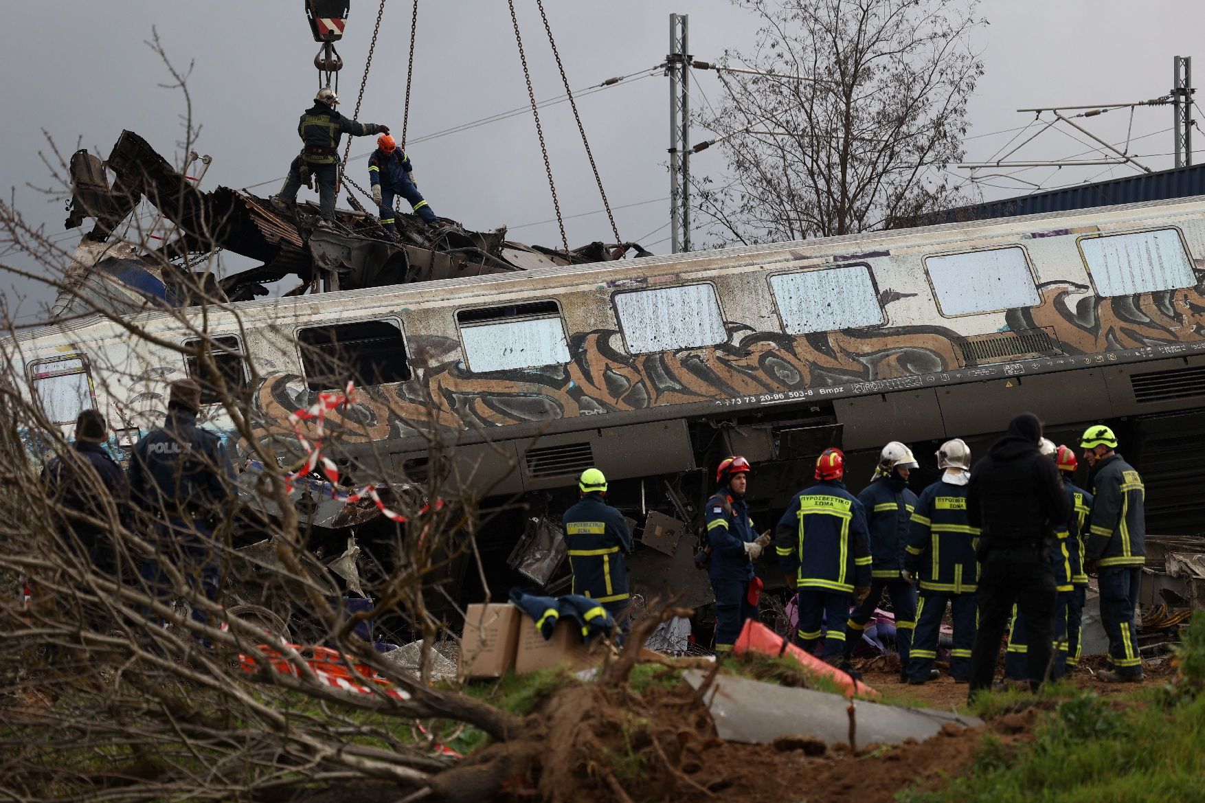 Accident de tren a Grècia, amb almenys 32 morts