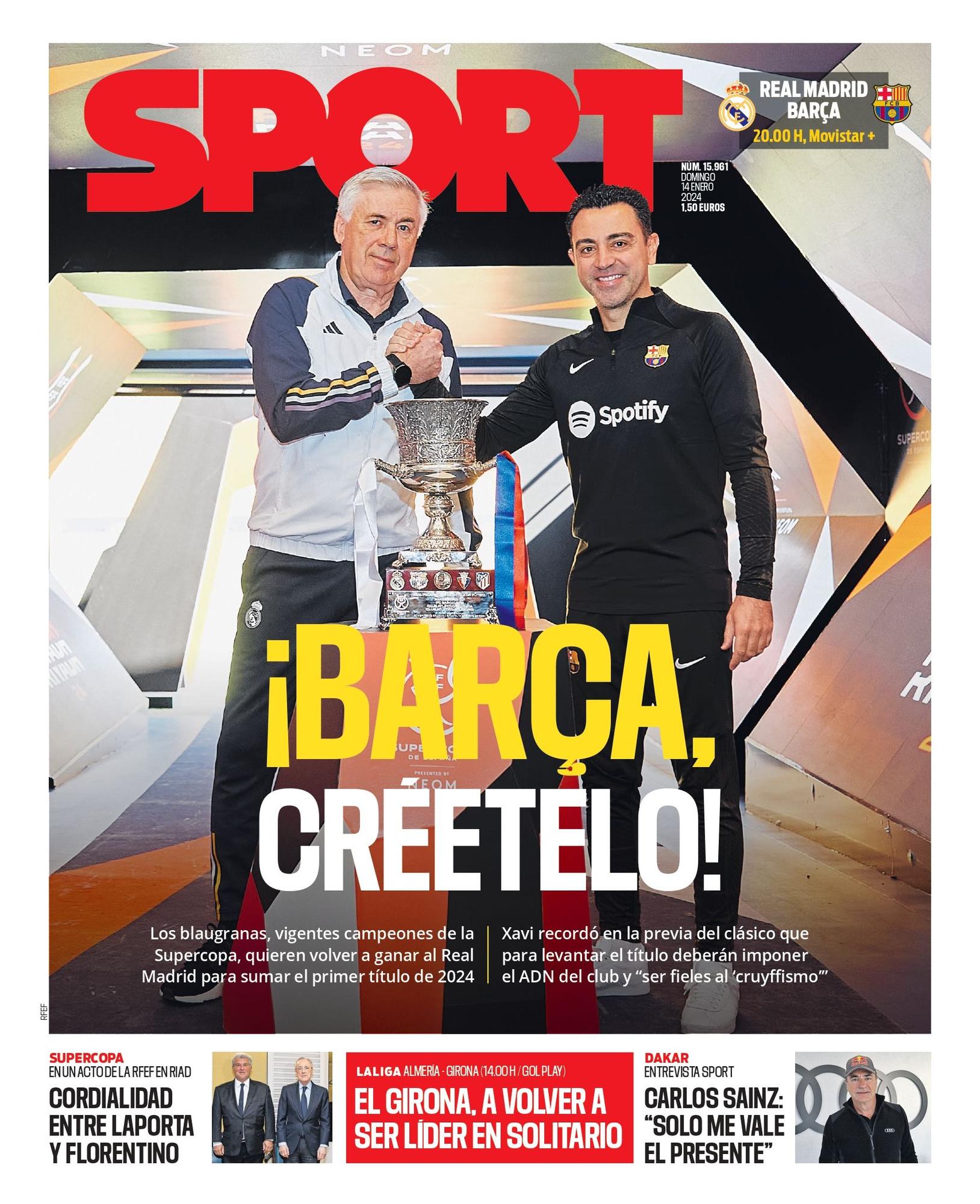 Portada sport hoy domingo