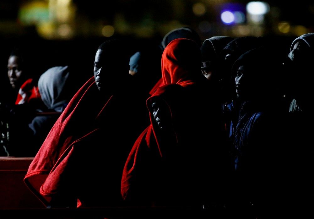 Llegada de migrantes a Gran Canaria (26/01/22)